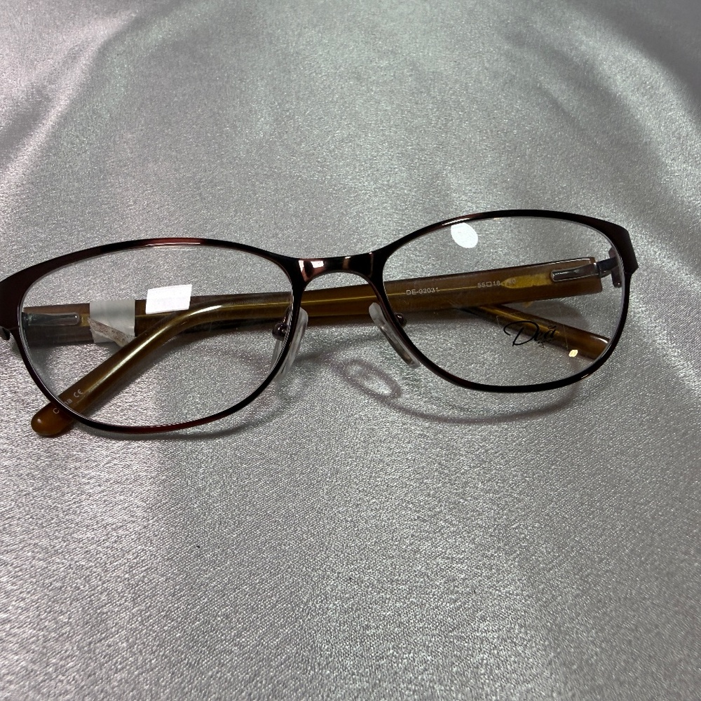 Dea Tortoiseshell Eyeglass Frames | 55-18-140 | Brown